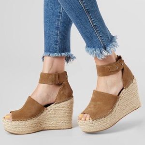Dolce Vita Tan Espadrille Heels